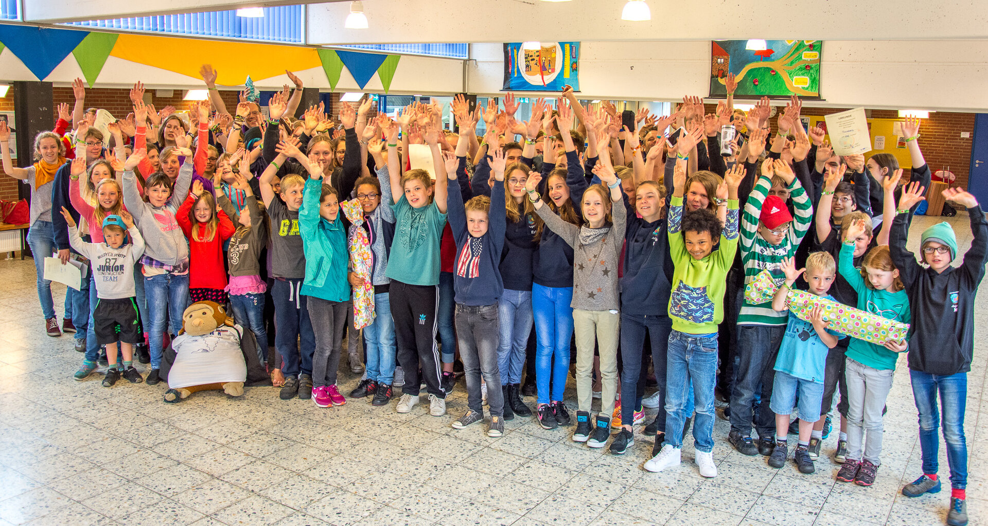 Jugendrotkreuz (JRK) Kreiswettbewerb Teilnehmer 2016